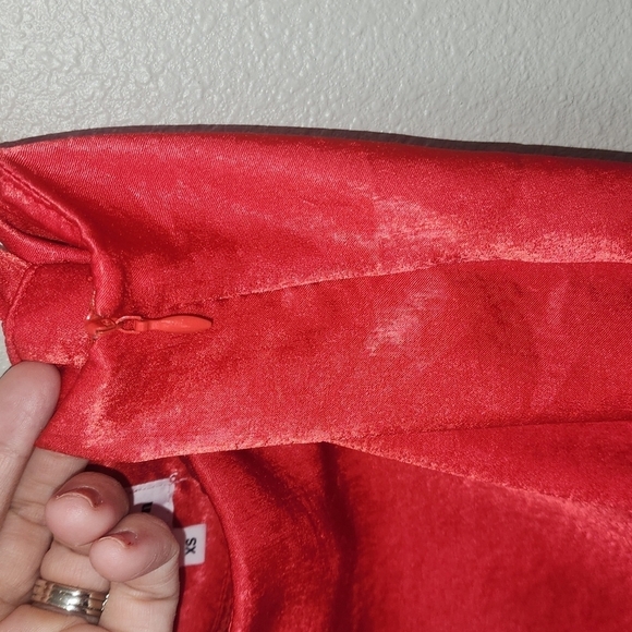 Superdown from Revolve Andrea Red Tie Strap Bodysuit - Picture 7 of 10